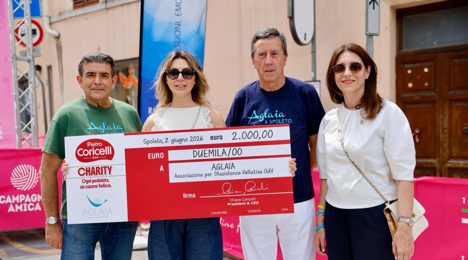 Pietro Coricelli torna in sella per Aglaia